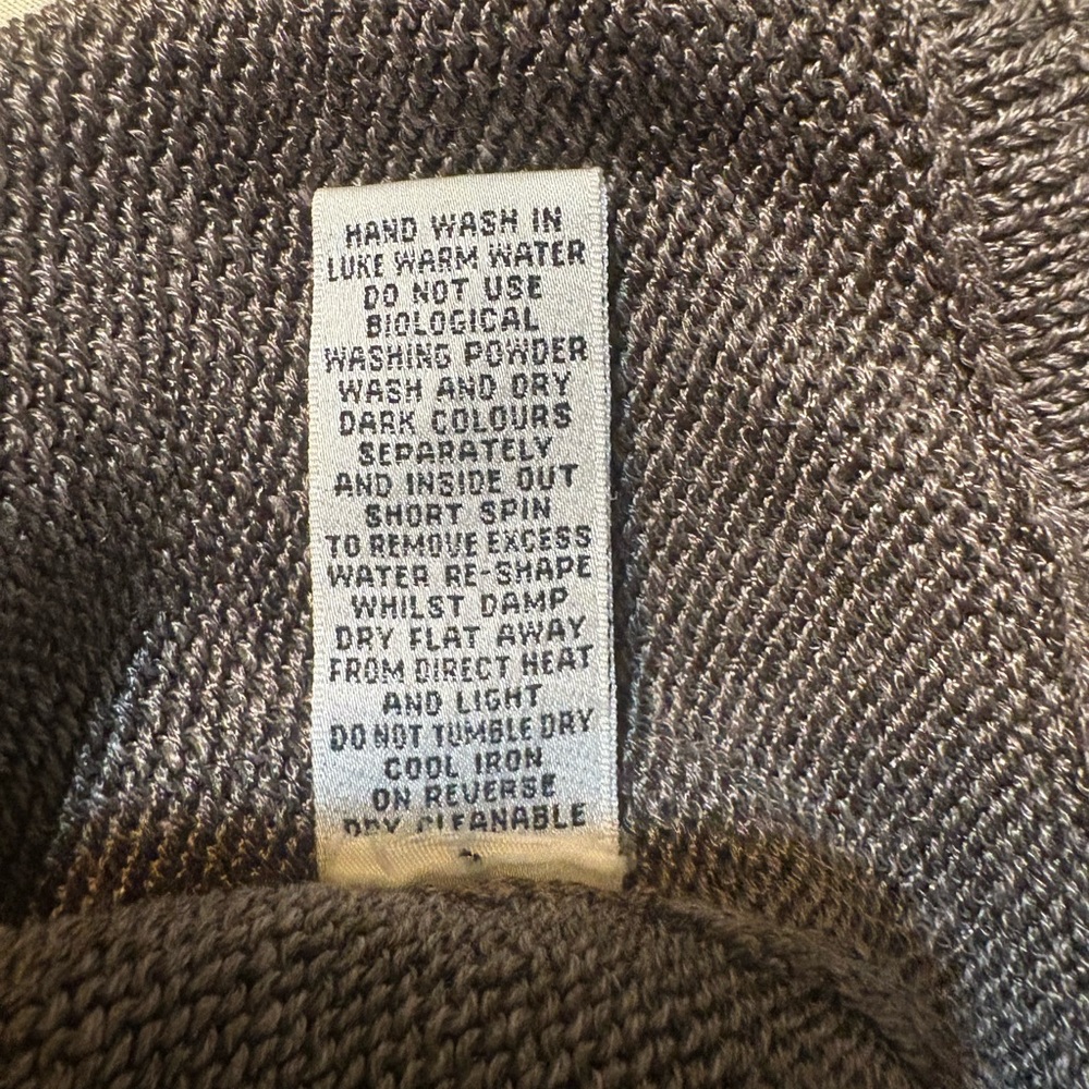 Boden Olive Brown Ruffle Cardigan - Picture 9 of 9